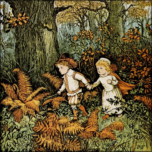 Randolph Caldecott  (1846-1886) - The Babes in the Wood 1879 | Digital Download - 1 image