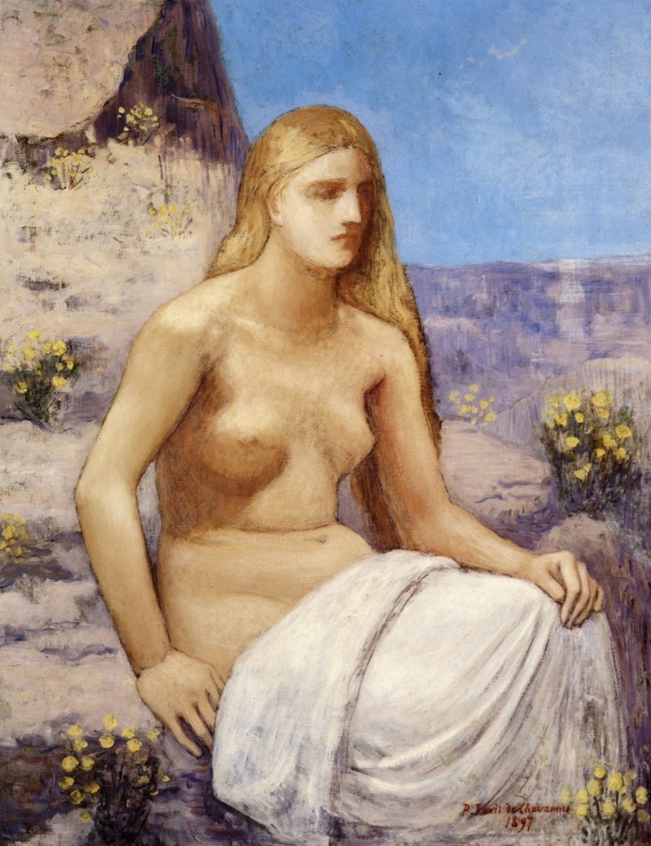 Pierre Puvis de Chavannes Public Domain Images to Download | Dimensions 4536 x 5896 pixels