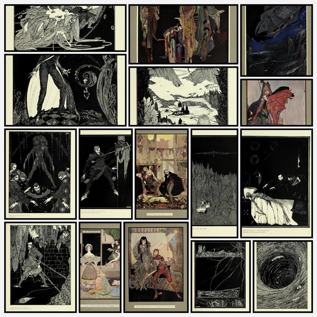 A snapshot of some of the images