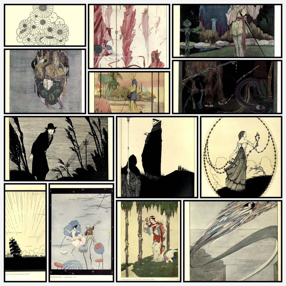 A snapshot of some of the images