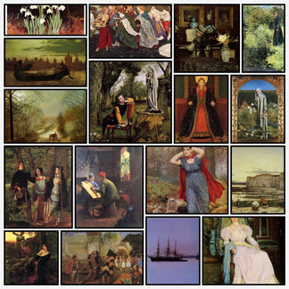 Pre-Raphaelite Public Domain Images to Download
