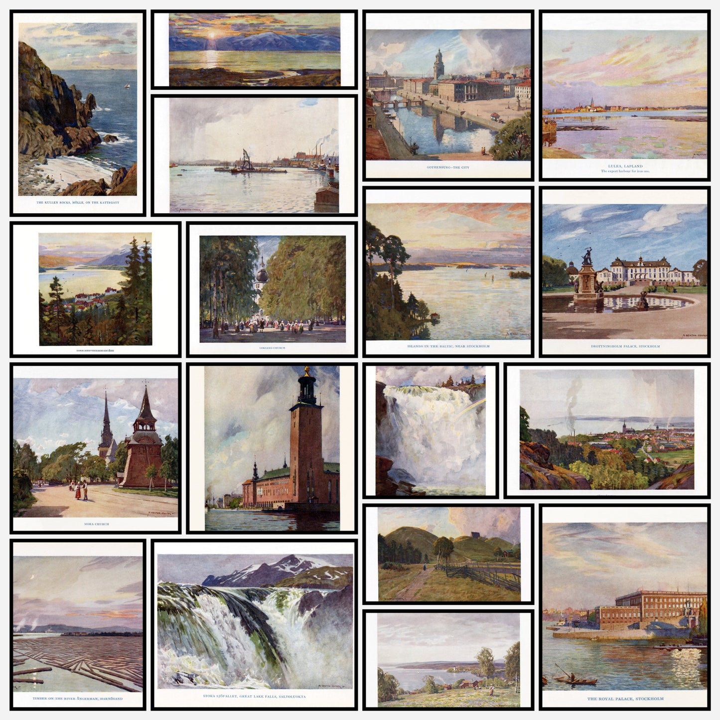 A snapshot of some of the images