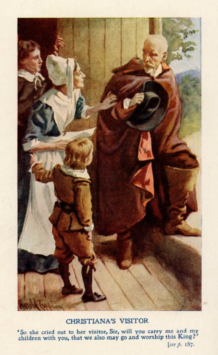 The Pilgrim's Progress 1916 - Harold Copping (1863-1932) | Dimensions 2478 x 4032 pixels