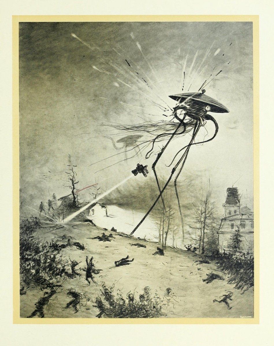 War of the Worlds 1906 - Alvim Correa - 32 images | Dimensions 2994 x 3786 pixels