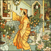 Aladdin c.1875 - Walter Crane (1845-1915) - 4 images