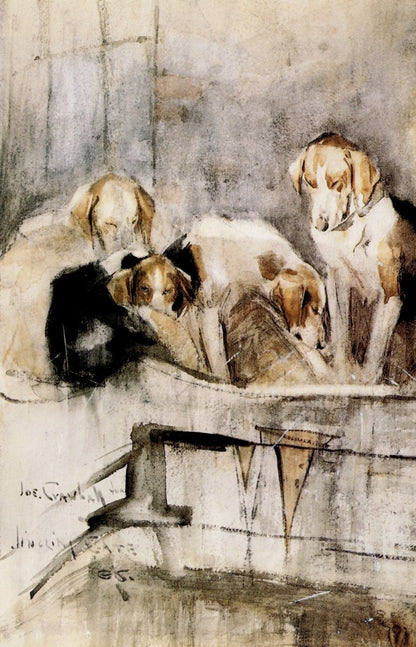 Joseph Crawhall Public Domain Images to Download | Dimensions 3792 x 5898 pixels