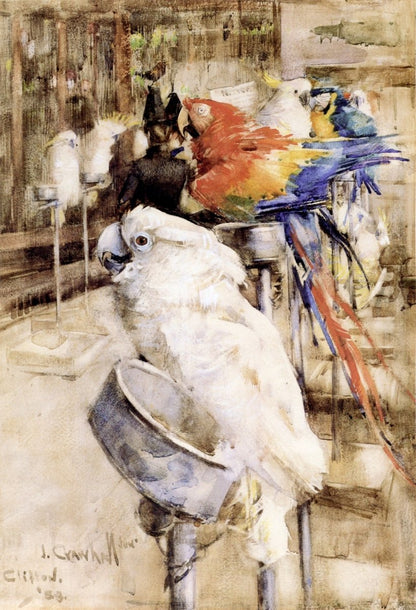 Joseph Crawhall Public Domain Images to Download | Dimensions 4020 x 5890 pixels