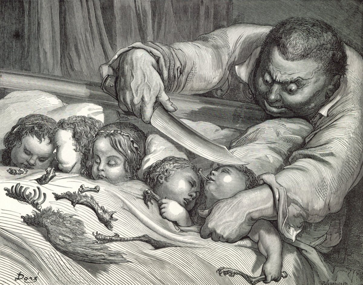 Fairy Tales by Charles Perrault 1867 - Gustave Doré (1832-1888) | Dimensions 5718 x 4494 pixels