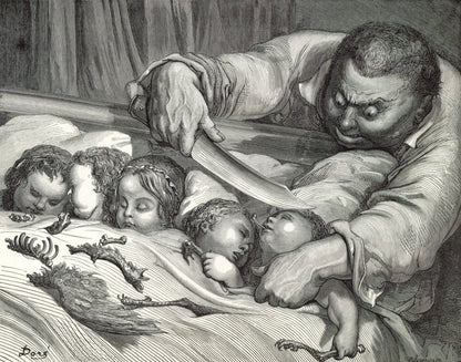 Fairy Tales by Charles Perrault 1867 - Gustave Doré (1832-1888) | Dimensions 5718 x 4494 pixels