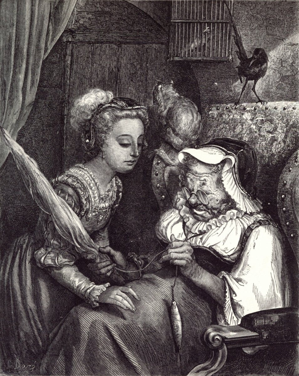 Fairy Tales by Charles Perrault 1867 - Gustave Doré (1832-1888) | Dimensions 4578 x 5760 pixels