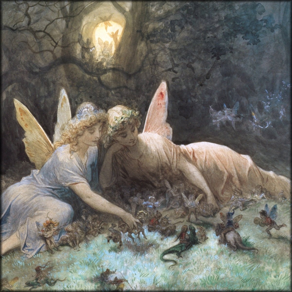 Gustave Doré (1832-1888) - The Fairies, scene from Shakespeare 1873 | Digital Download - 1 image