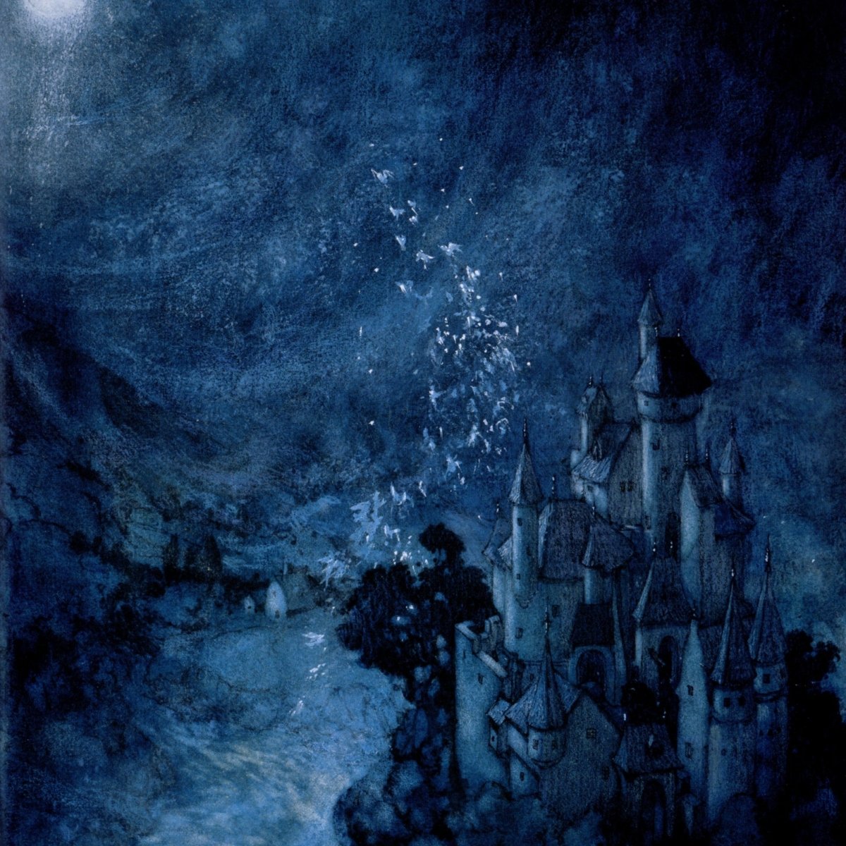 Edmund Dulac (1882-1953) - Nocturnal Spires | Digital Download - 1 image