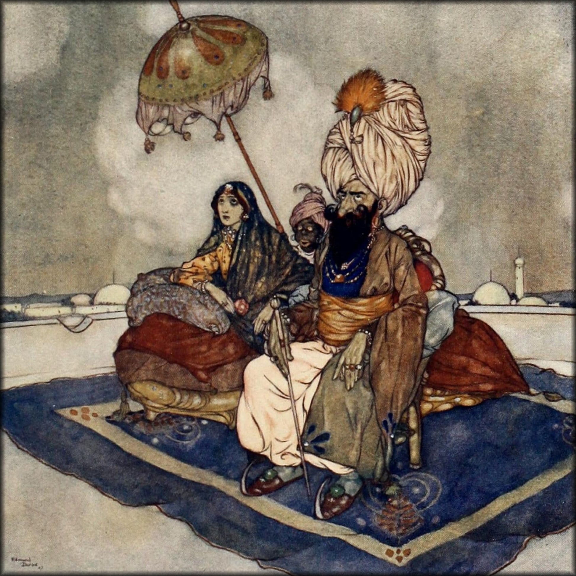 Stories from the Arabian Nights (1907) - 49 images