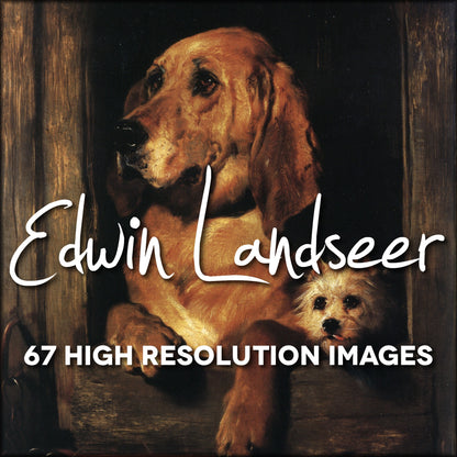 Edwin Landseer Public Domain Images | Digital Download - 67 images