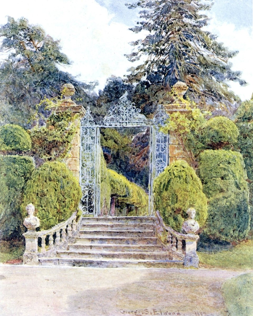 Some English Gardens 1904 - George S. Elgood - 50 images | Dimensions 3409 x 4256 pixels