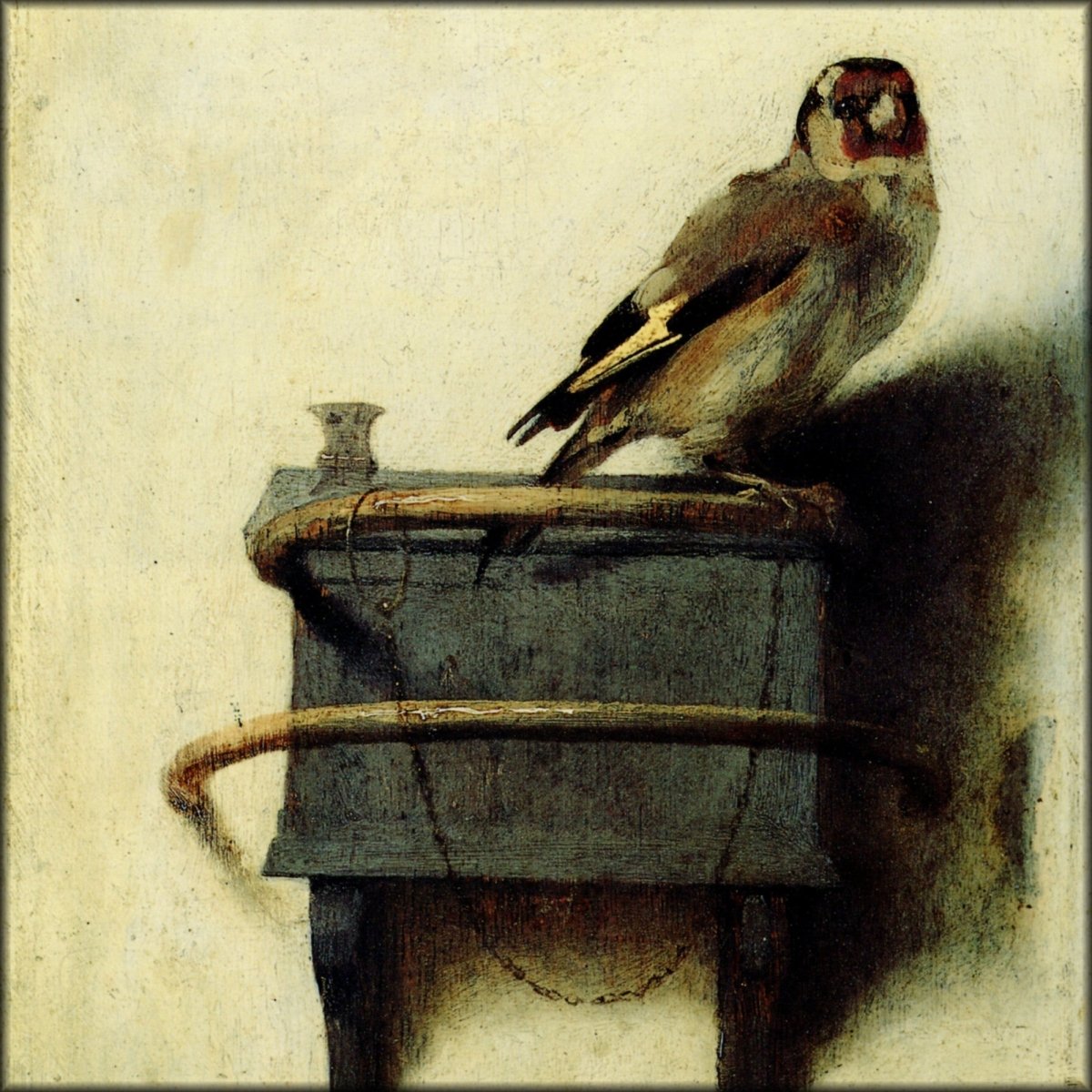 Carel Fabritius (1622-1654) - The Goldfinch 1654
