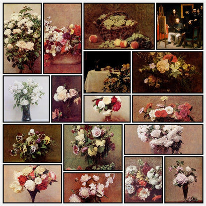 Henri Fantin-Latour Public Domain Images to Download | A snapshot of the images
