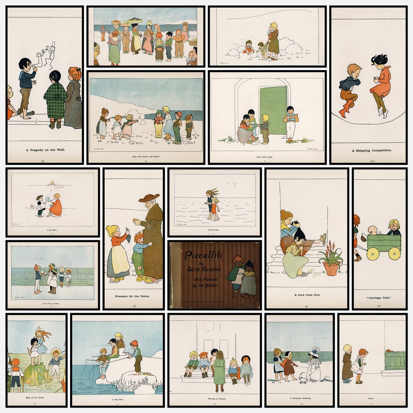 A snapshot of some of the images