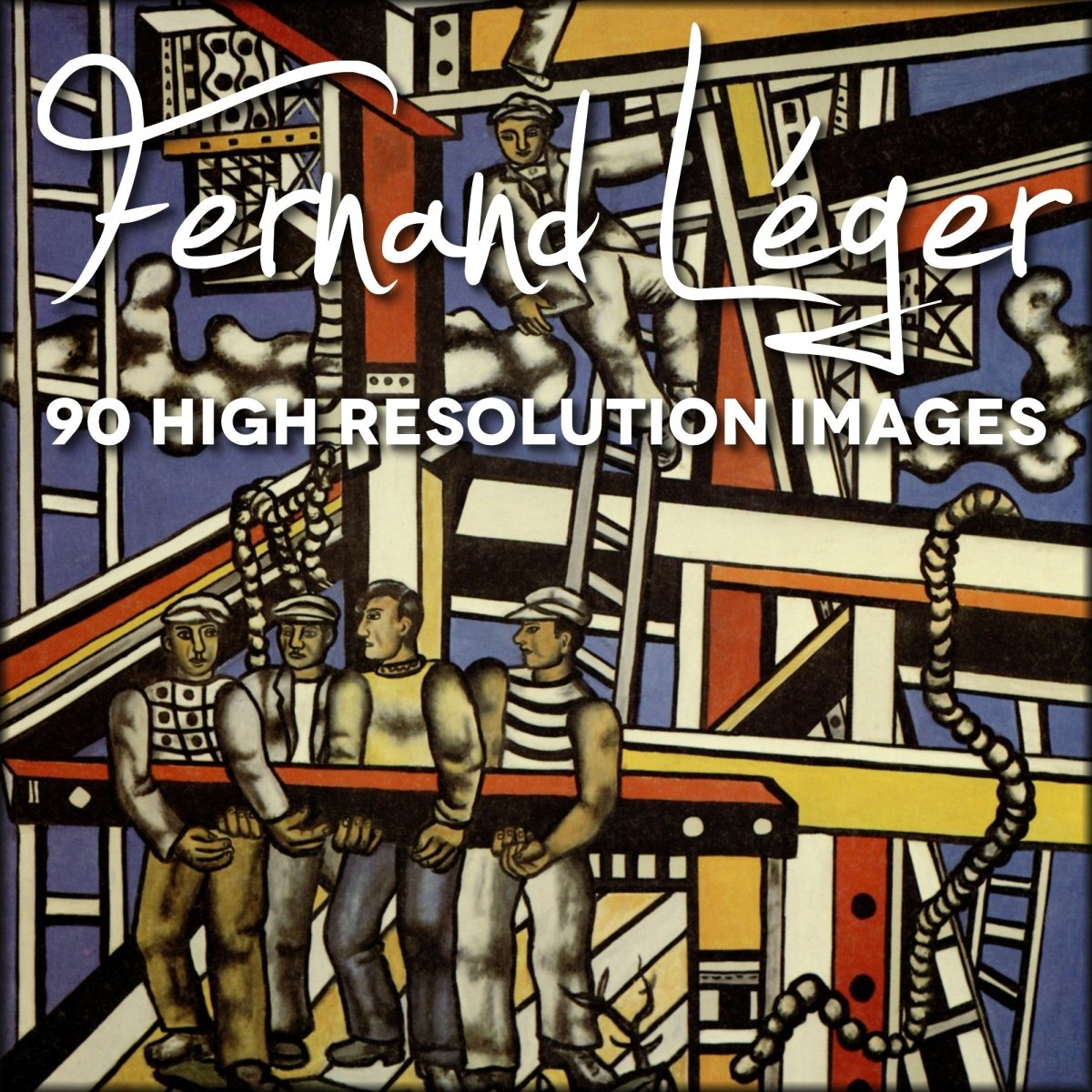 Fernand Leger Public Domain Images | Digital Download - 90 images