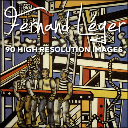 Fernand Leger Public Domain Images | Digital Download - 90 images