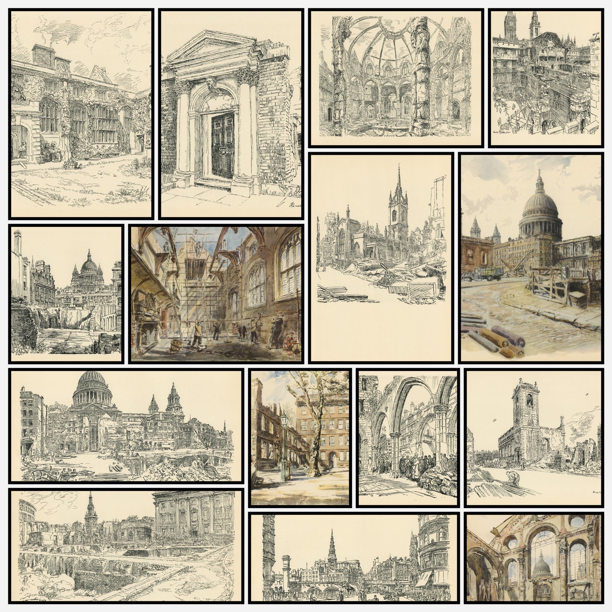 A snapshot of some of the images