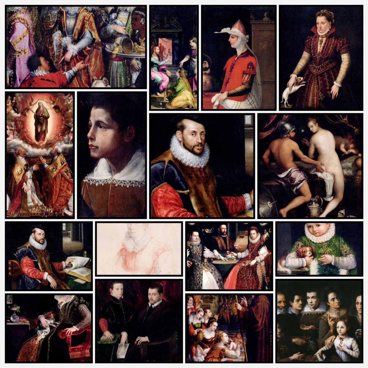 Lavinia Fontana Public Domain Images to Download | A snapshot of some of the images