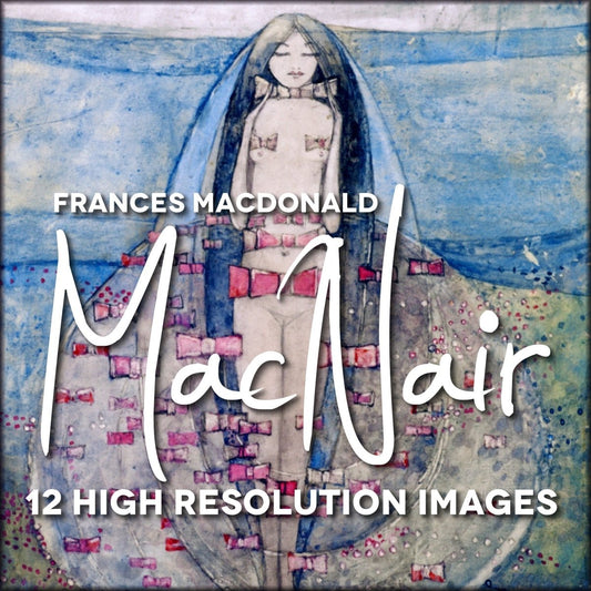 Frances Macdonald MacNair Public Domain Paintings | Digital Download - 12 images