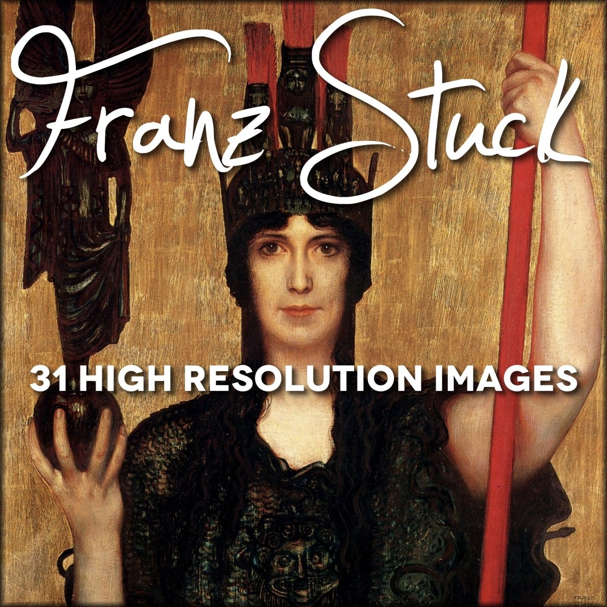 Franz Ritter von Stuck Public Domain Images | Digital Download - 31 images