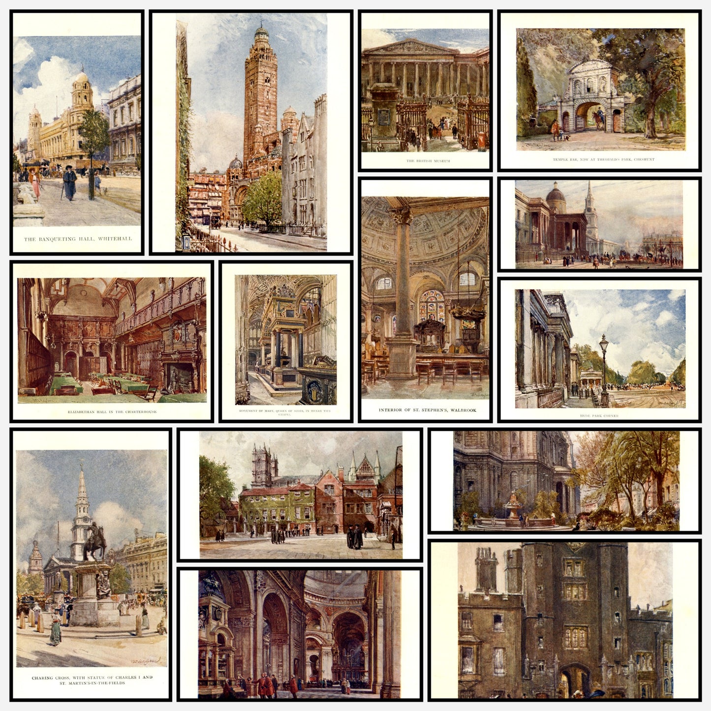 A snapshot of some of the images