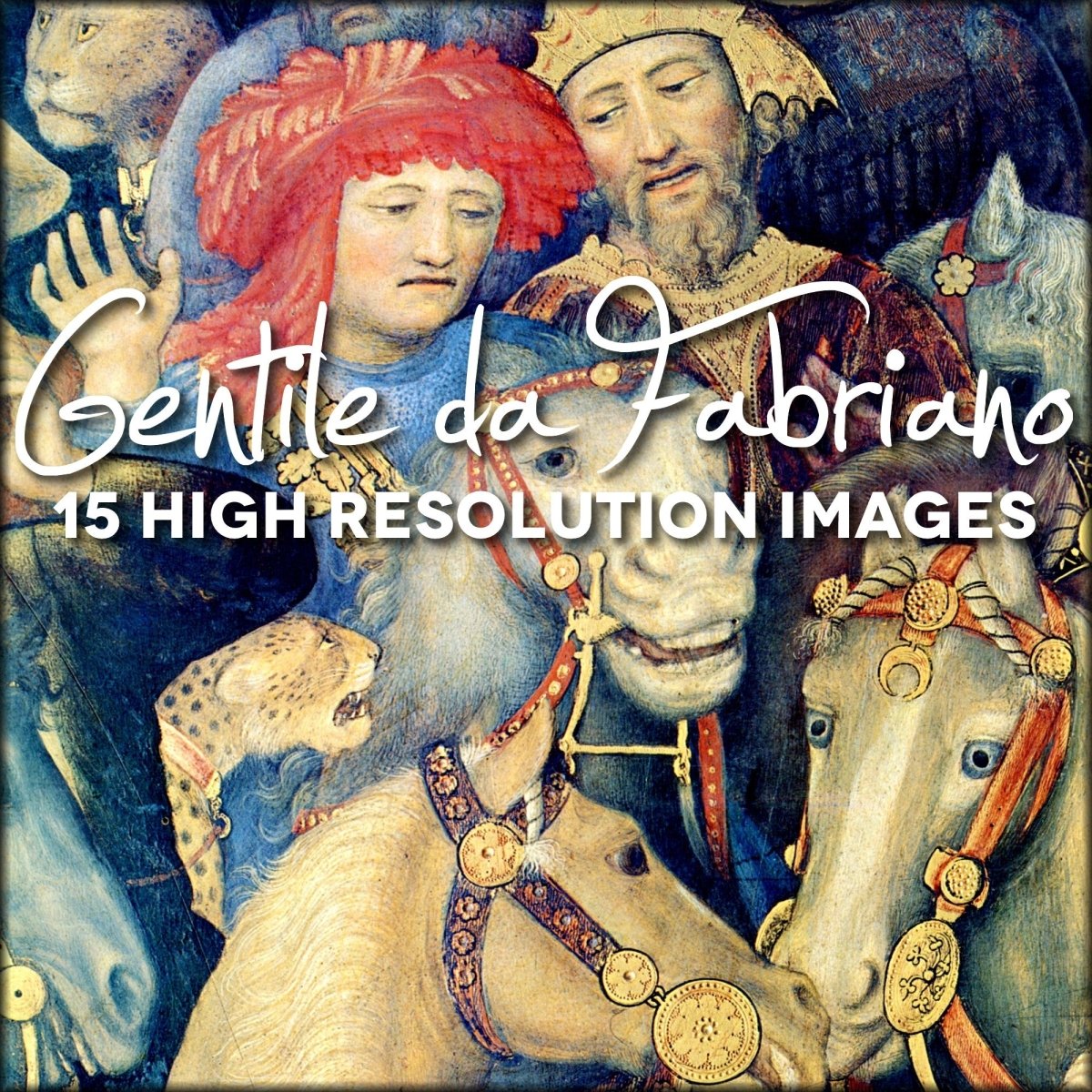 Gentile da Fabriano Public Domain Images | Digital Download - 15 images