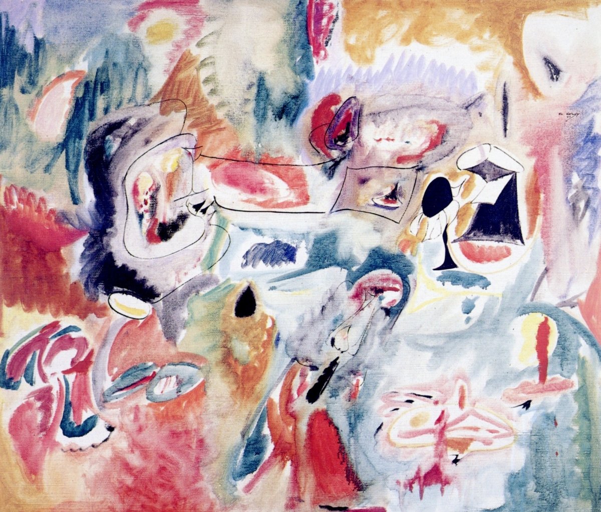 Arshile Gorky Public Domain Images to Download | Dimensions 4634 x 3941 pixels