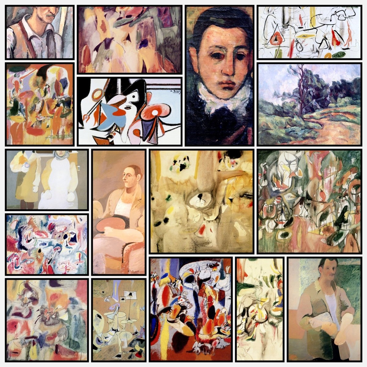 Arshile Gorky Public Domain Images to Download | A snapshot of some of the images