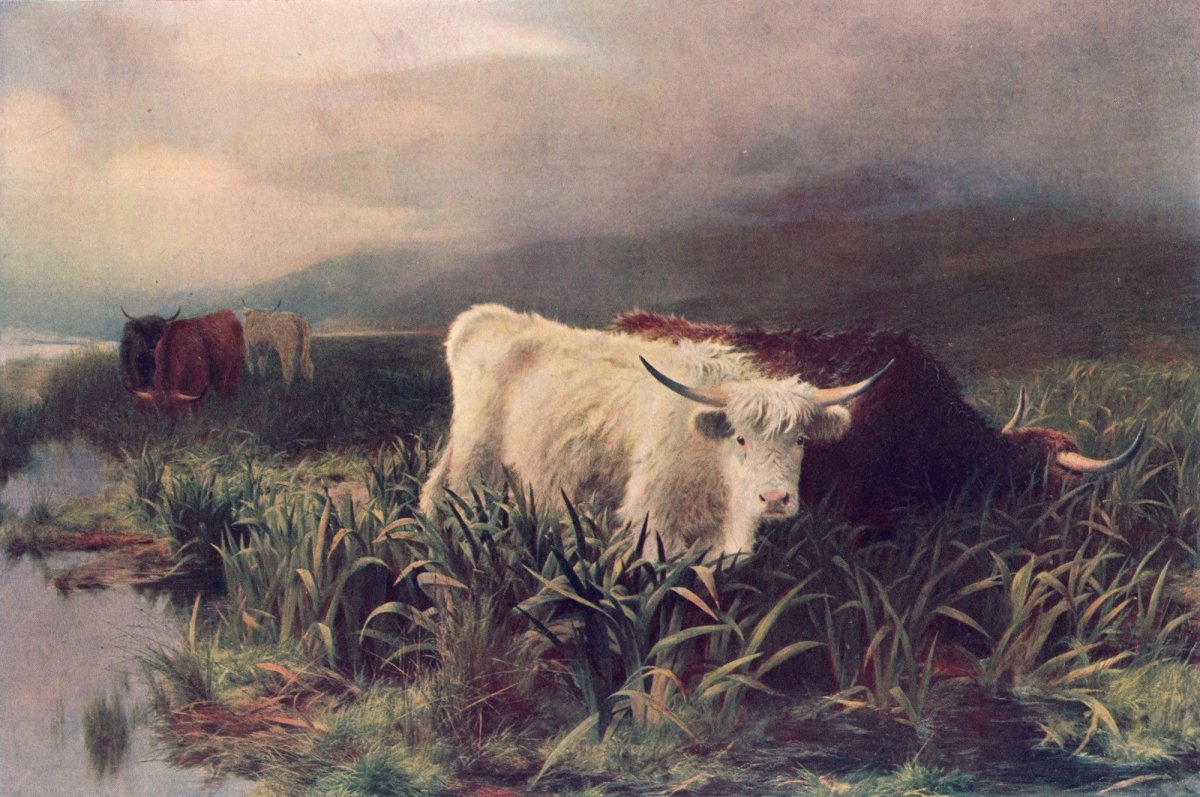 Peter Graham (1836-1921) - Moorland Rovers 1876 | Dimensions 6264 x 4146 pixels