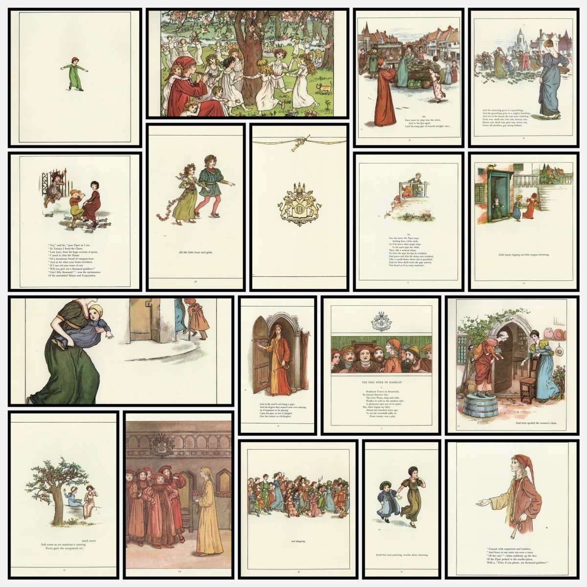 A snapshot of some of the images