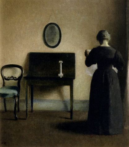 Vilhelm Hammershøi Public Domain Images to Download | Dimensions 4018 x 4592 pixels