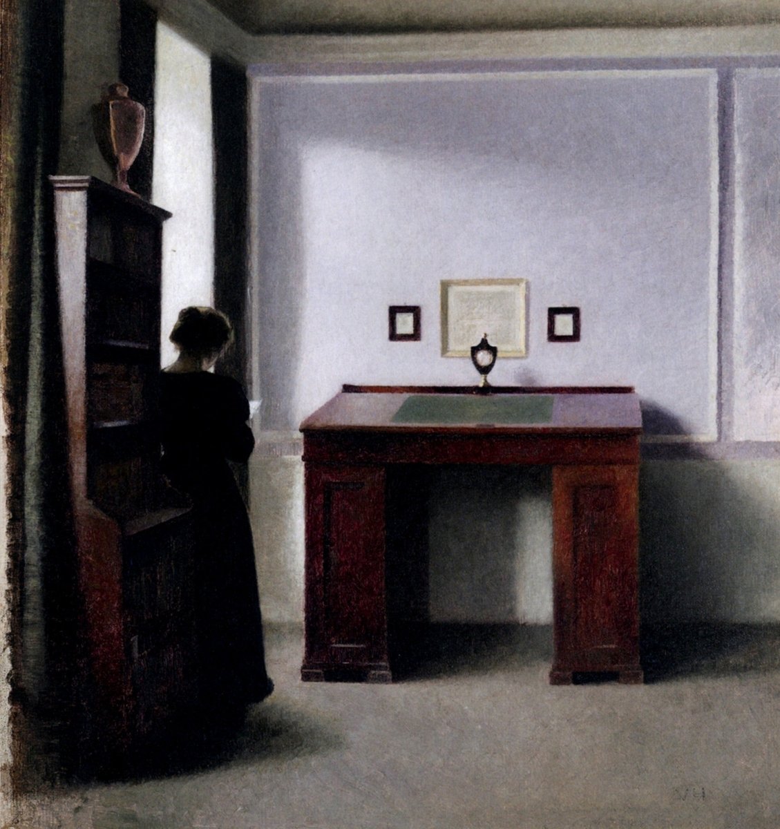 Vilhelm Hammershøi Public Domain Images to Download | Dimensions 4036 x 4288 pixels