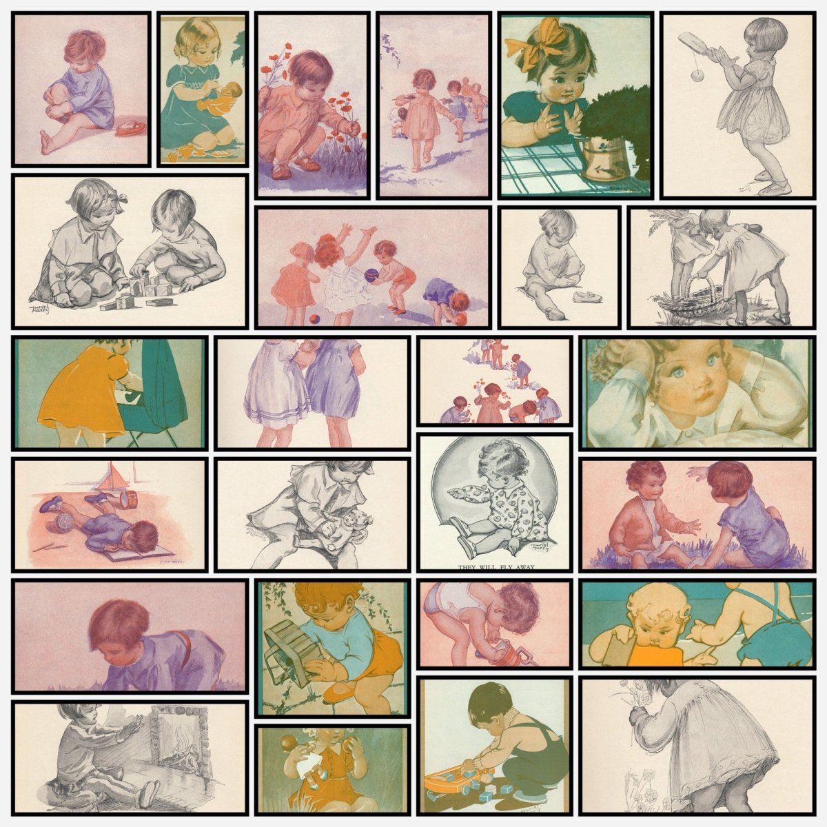 Flora Muriel Harris Public Images to Download | A snapshot of the 26 images