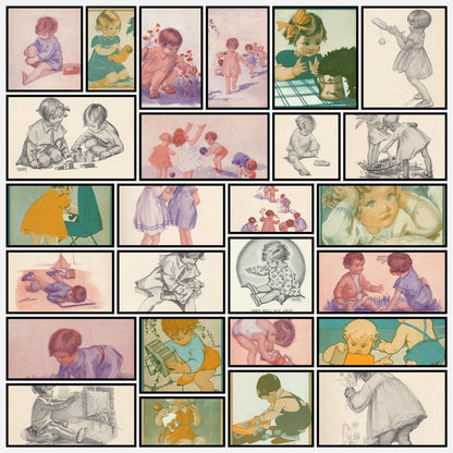 Flora Muriel Harris Public Images to Download | A snapshot of the 26 images