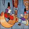 Gulliver's Travels 1924 - John Hassall (1868-1948) - 4 images