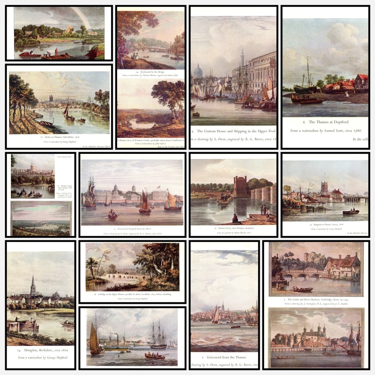 A snapshot of some of the images