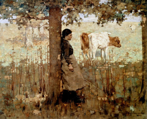 George Henry (1858-1943) - Noon 1885