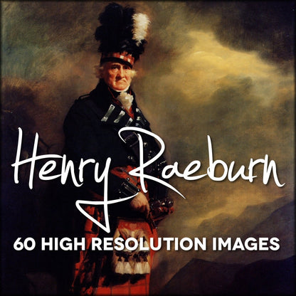 Henry Raeburn Public Domain Images | Digital Download - 60 images