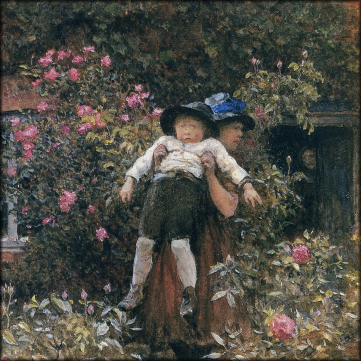 Hubert von Herkomer (1849-1914) - The Naughty Boy 1888 | Digital Download - 1 image