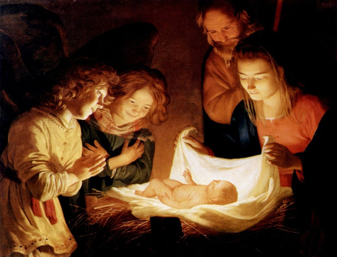 Gerrit van Honthorst (1592-1656) - Nativity c.1620