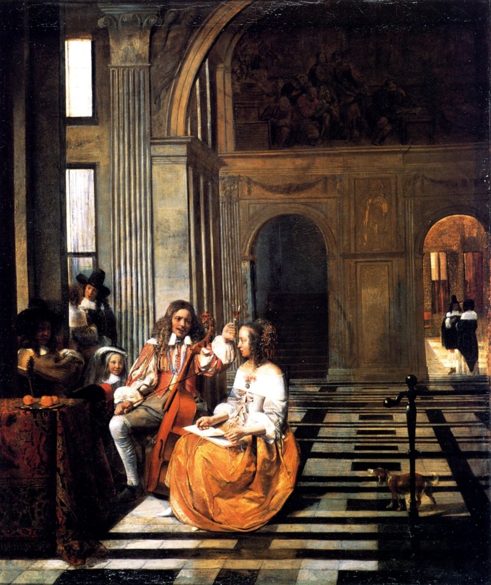 Pieter de Hooch Public Domain Images to Download | Dimensions 4797 x 5724 pixels
