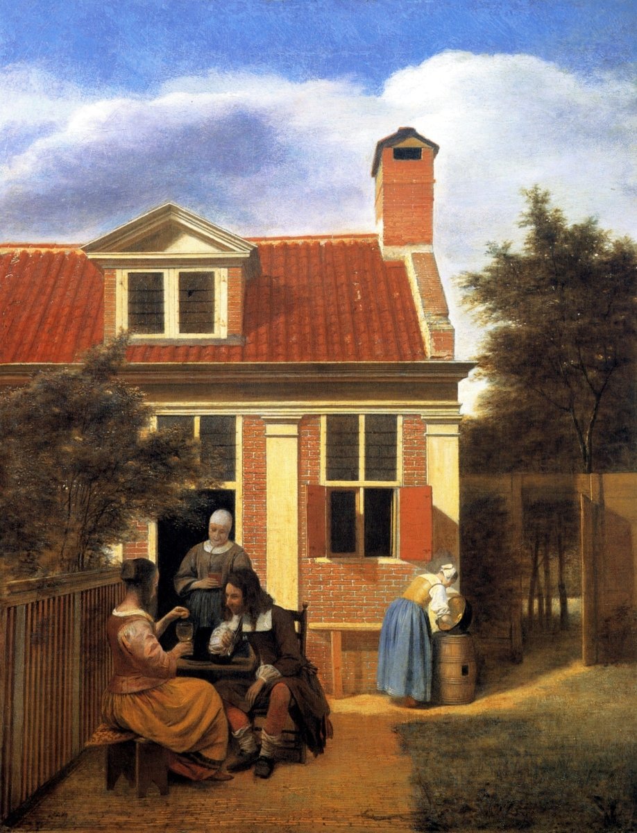 Pieter de Hooch Public Domain Images to Download | Dimensions 4790 x 6260 pixels