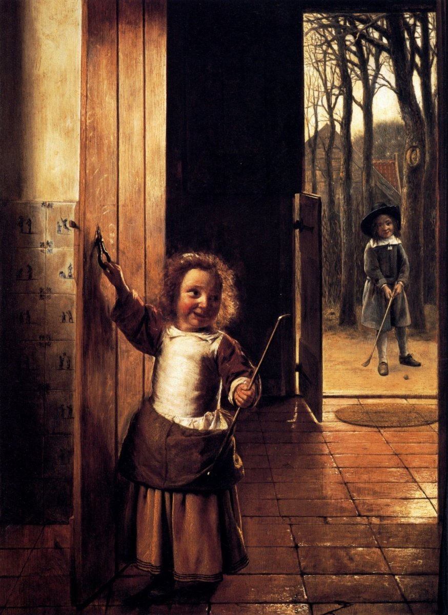 Pieter de Hooch Public Domain Images to Download | Dimensions 4560 x 6260 pixels
