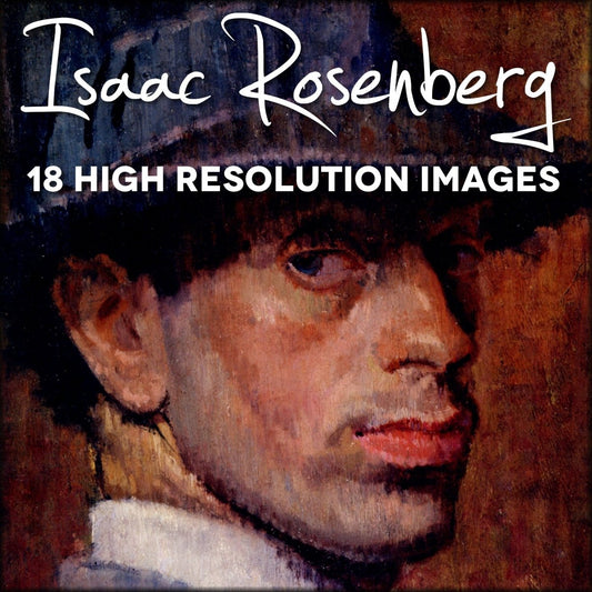 Isaac Rosenberg Public Domain Images | Digital Download - 18 Images