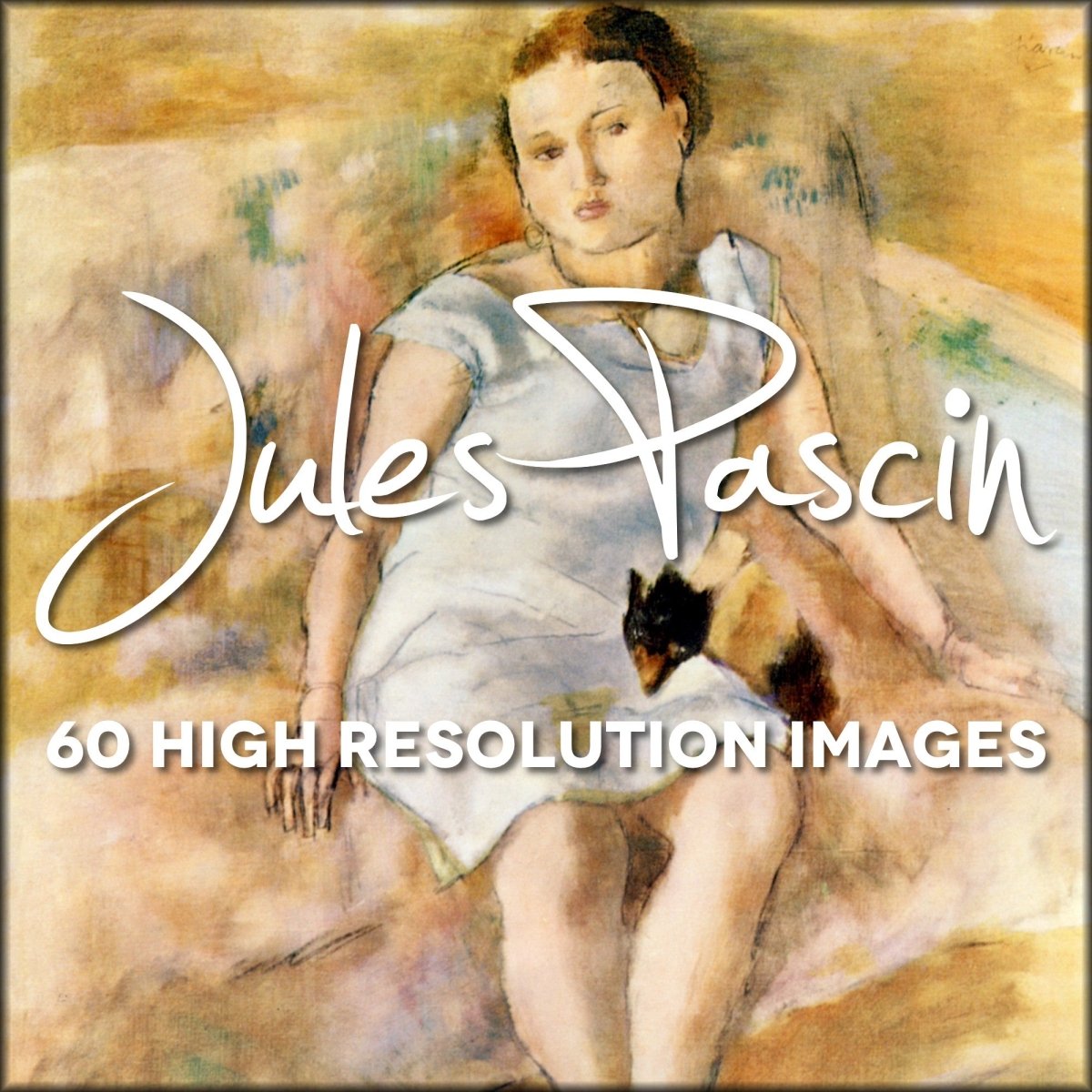 Jules Pascin Public Domain Images | Digital Download - 60 images