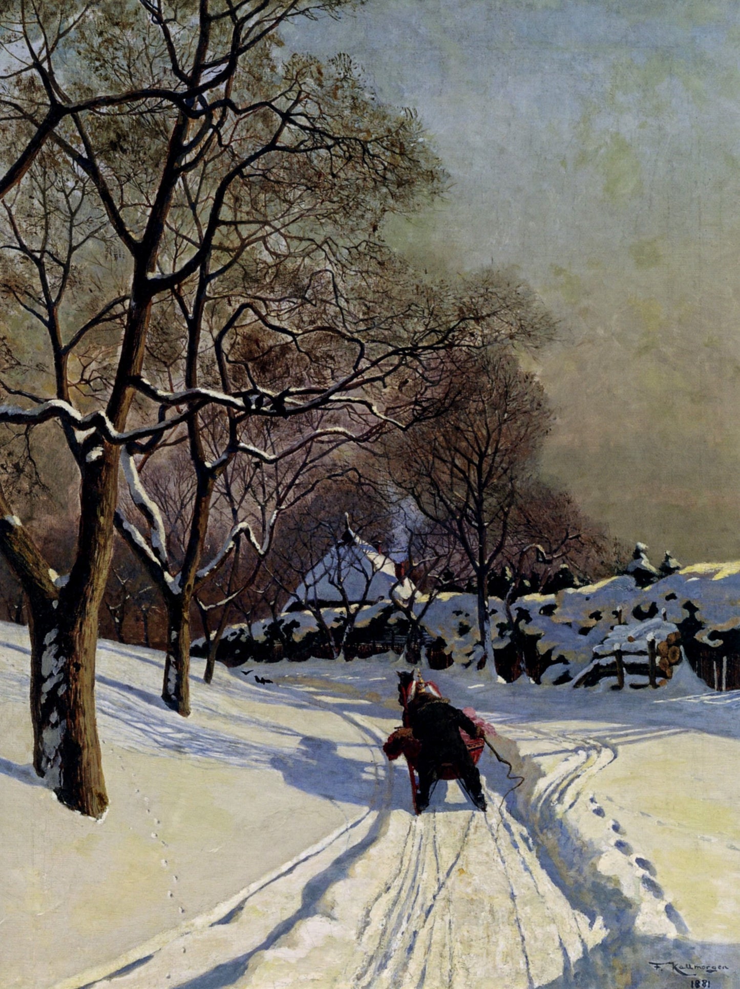 Animals in the Snow - 101 High Resolution Images | Dimensions 3944 x 5272 pixels